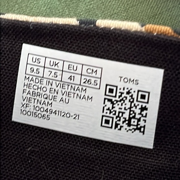 Brand New Toms Alpargata Birch Leopard Print Canvas Slip On Shoes Animal Jungle - Picture 13 of 15